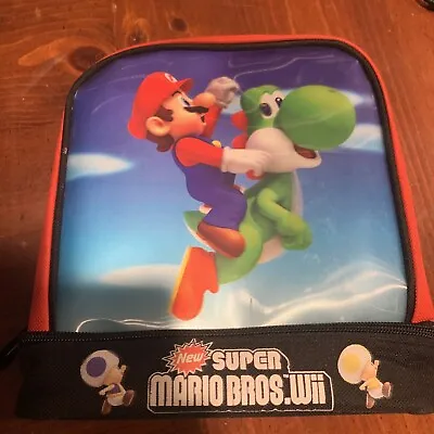 Super Mario Lunch Box Soft Kit Dual Compartment Insulated Cooler  Used • $0.99