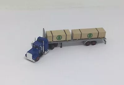 N Scale Custom Paint Con-cor 359 Peterbilt Truck & Lumber Load*** • $49.95