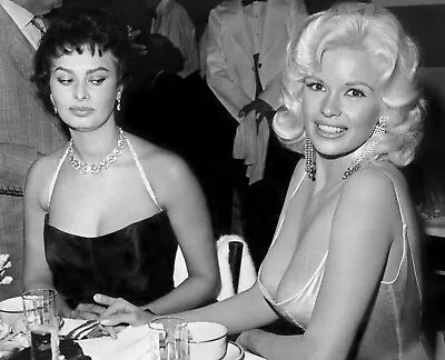 Jayne Mansfield & Sofia Loren Classic Photo 8x10 PHOTO PRINT • $6.98
