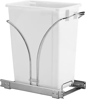 $28 • Buy Household Essentials Under Cabinet Single Sliding Trash Can Caddy, 9-Gallon - C2