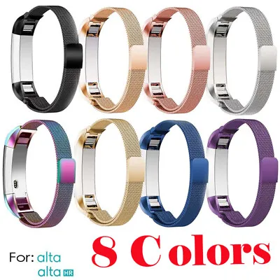 $1.99 • Buy Fitbit Alta / Alta HR Fitness Tracker Stainless Steel Strap Wrist Band Bracelet