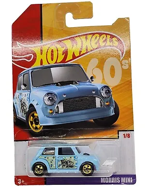 Morris Mini💥 Hot Wheels Throwback Target Exclusive Light Blue 1/8 • $4.99