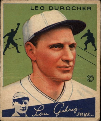 $120 • Buy 1934 Goudey Baseball Assorted Singles U-pick