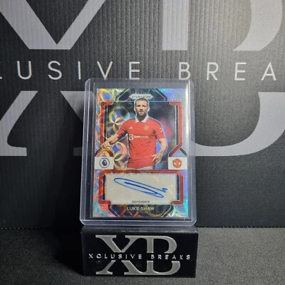 £25 • Buy 2022-23 Panini Prizm Man Utd Luke Shaw Choice Autograph 