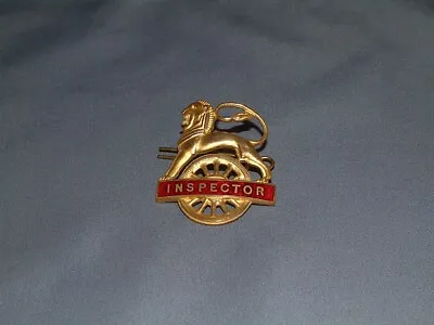 BR(M) British Railways Midland Region Obsolete INSPECTOR Cap Badge • £50