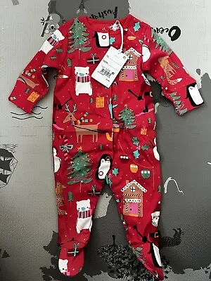 Next Baby Christmas Bodysuit Gift Outfits 0-3 Months New • £5.99