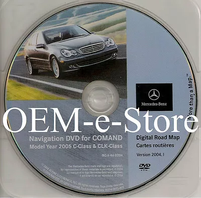 2005 Mercedes Benz CLK-Class 320 500 55 AMG Coupe Convertible Navigation DVD Map • $24.95