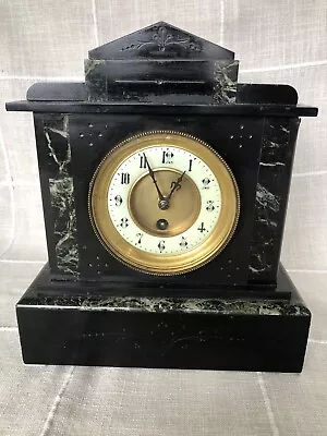 Antique French Marble Mantle Clock • $40.50