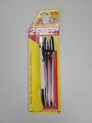 Vintage BIC Pen Value Pack NOS Sealed Black #af-59 Accountant Fine Medium New  • $15