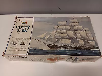 Cutty Sark Vintage Antique Model Sailing Ship Clipper Ship Revell H-399 1:96 • $26