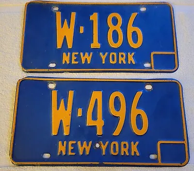 Vintage New York State License Plates • $30