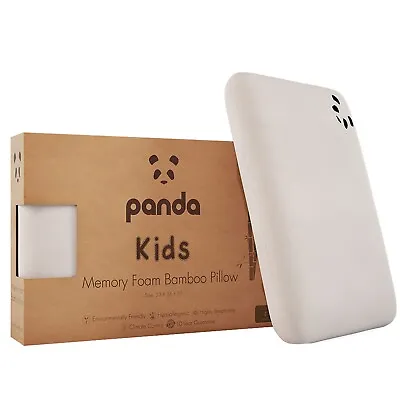 Panda Kids Luxury Memory Foam Bamboo Pillow (REJUVENATED) • £20