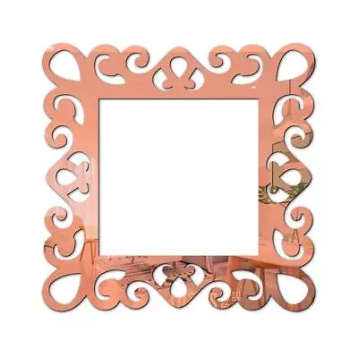 £3.75 • Buy Mirror Flower Light Switch Surround Wall Sticker Stick-On Decal Frame Decor UK