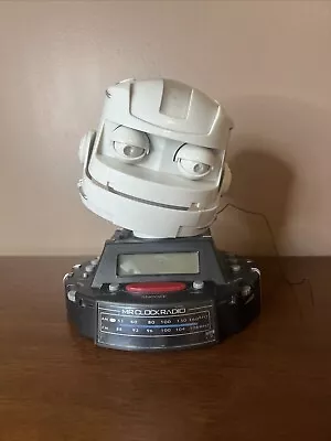 Mr Clock Radio Talking Robotic Clock Radio Sold As Is Gee Whiz • $30