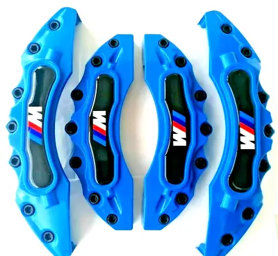 4 PSC Blue M Brake Caliper Covers E30 E90 E46 E60 F30 320i 330i POWER F90 BMOpen • $59.90