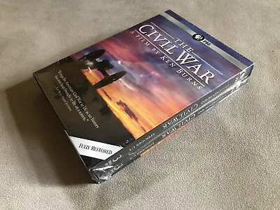 $26.99 • Buy The Civil War A Film By Ken Burns 6 Disc Set Fully Restored - Brand New Sealed
