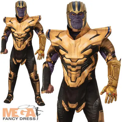 £50.99 • Buy Thanos Mens Fancy Dress Avengers Endgame Villain Adults Marvel Superhero Costume