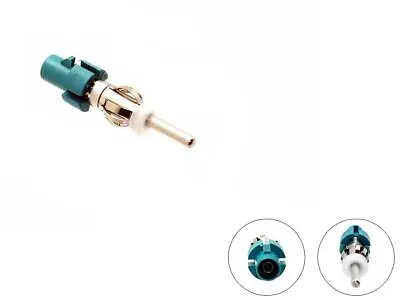  Car Radio Stereo Aerial Antenna Adaptor Lead Fakra To Din Fits Vauxhall Corsa • £3.49