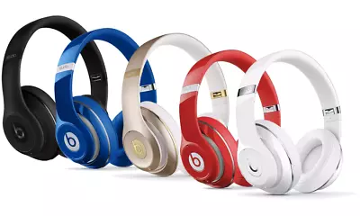 $69.99 • Buy Genuine Beats By Dr. Dre Studio 2.0 Wired Over-Ear Headphones - (Renewed)