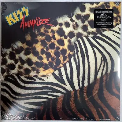 KISS Animalize Vinyl LP Album 180G Audiophile 2014 Press Sealed Mark St. John • $44.99