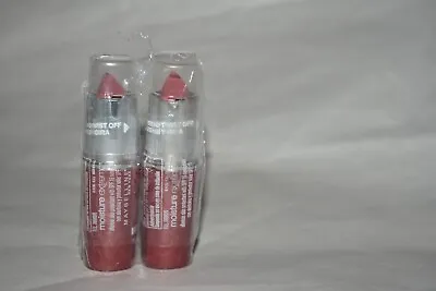 2X MAYBELLINE Moisture Extreme Lipstick - 60 Windsor Rose ~ Sealed • $59.95