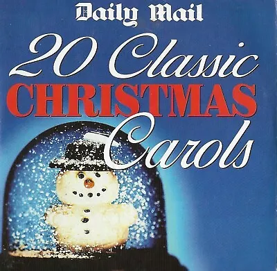 20 Classic Christmas Carols : Daily Mail Promotional Cd • £2.72