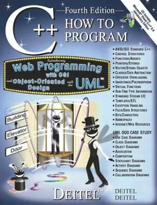 C++ How To Program (4th Edition) Deitel Harvey M. Deitel Paul J. Paperback U • $12.06