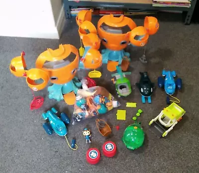 Large Bundle The Octonauts Toys Figures Vehicles Building Etc • £4.99
