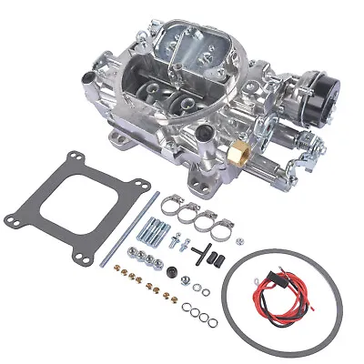 4 Barrel Carburetor For 1409 Electric Choke 600 CFM Chevy 305 350 Marine Engine • $172