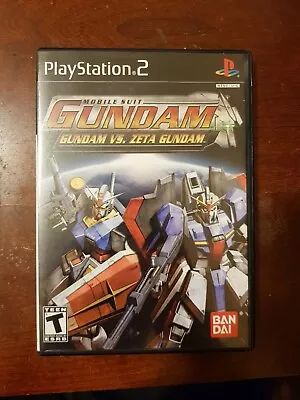 Mobile Suit Gundam: Gundam Vs. Zeta Gundam (Sony PlayStation 2 2005) Complete • $149.99