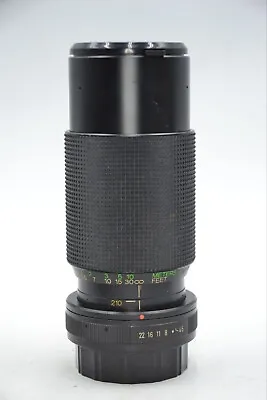 VIVITAR 70-210MM F4.5 MACRO LENS  PENTAX P/K  Mount • $19.99