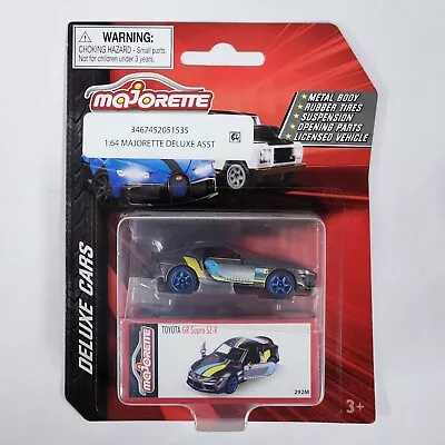 2023 Majorette Toyota GR Supra SZ-R Premium Deluxe Cars 1:64 - Sealed Clean Card • $11.99