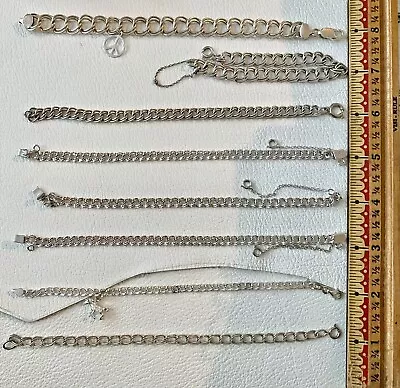 Vintage Sterling Silver Starter Charm Bracelet CHOICE • $13.95