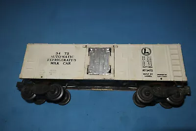 Lionel #3472 Automated Refrigerated Milk Car. Working • $14.95