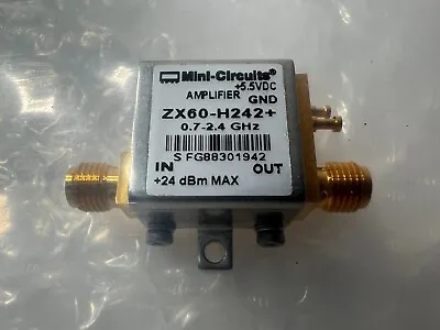 Mini-Circuits ZX60-H242+ RF Amplifier IC LTE PCS 700MHz ~ 2.4GHz - SMA Female • $115