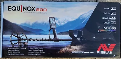 Minelab EQUINOX 800 Waterproof Professional Metal Detector - 3720-0002 • $849.99