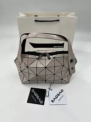 BAO BAO ISSEY MIYAKE Small Boston Handbag Bag Milk Tea Color • $89.99