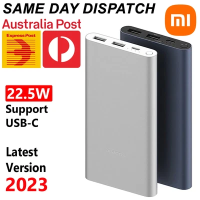 $39.99 • Buy Xiaomi Mi Power Bank Powerbank 22.5w 10000mah Qc3.0 Dual Usb Output C