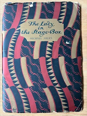 Edmund Dulac Wrapper THE LADY IN THE STAGE BOX Michael Arles COLLINS Booklet • £19