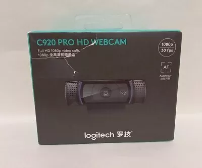 Logitech C920 Pro HD Webcam 1080p • £36.99