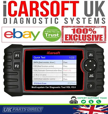 ICarsoft VOL V3.0 - For VOLVO Professional Diagnostic Tool - Official Outlet • $221.02