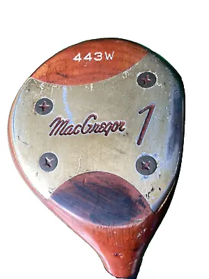 MacGregor Junior Member Persimmon Driver 443W 1-Wood RH Youth Steel 41.5  • $63.99