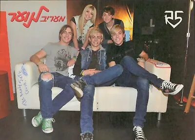 ROSS LYNCH R5 Band Israeli Magazine POSTER Centerfolds 30X40 A3 • $14.99