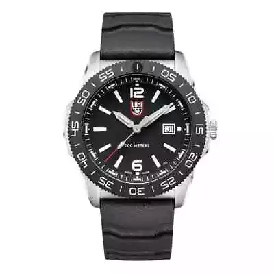 Luminox Pacific Diver XS.3121 Men's Quartz Watch NEW Black Dial Rubber Band • $319.99