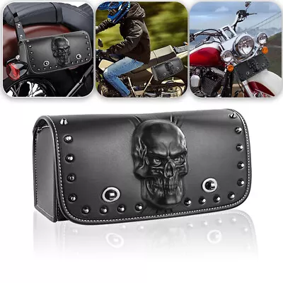 Motorcycle Handlebar Bag Tool Wearproof Fit For Yamaha VMax1200 VMax1700 • $28.77