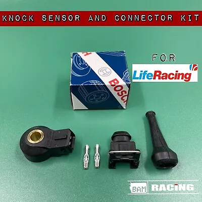 Bosch Knock Sensor And Connector Kit Motorsport Aftermarket Standalone ECU Spd+ • $73.35