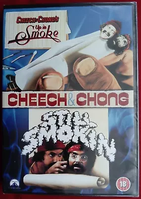 Cheech & Chong - Up In Smoke / Still Smokin - 2 Films - 2 DVD Set • £12.99