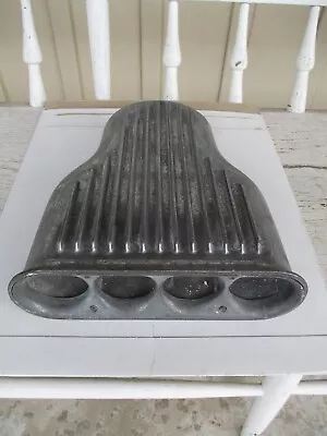 Vintage Aluminum Finned Air Scoop For 4bbl Carburetor Dragster Gasser Hot Rod • $175