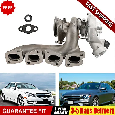 NEW 1× Turbo Turbocharger Kit For Mercedes-Benz C300 C350e E300 GLC300 SLC300 US • $429.65