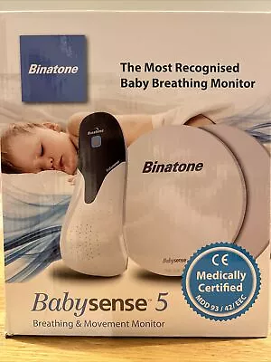 Binatone BabySense 5 Baby Monitor Respiratory Breathing And Movement Sensor • £29.99